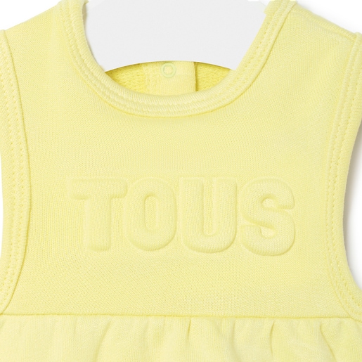 Vestido de bebé menina Classic amarelo