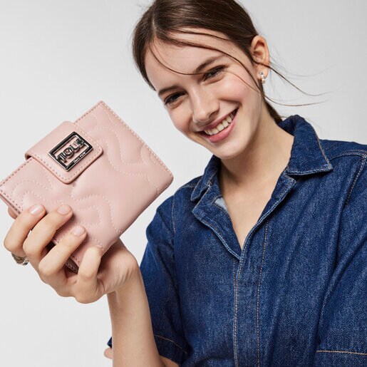 Billetera mediana Kaos Dream rosa