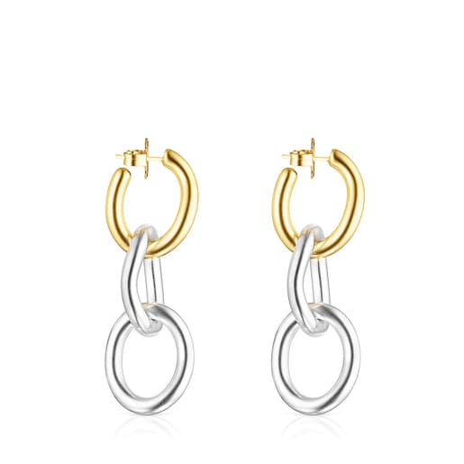 Two-tone Hav XL ring Earrings