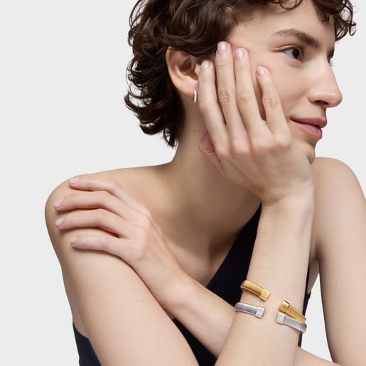 Pulsera esclava de acero 8 mm Bulevard