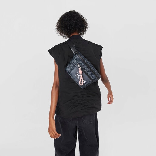 Sac banane Kaos Mini Evolution Nylon noir