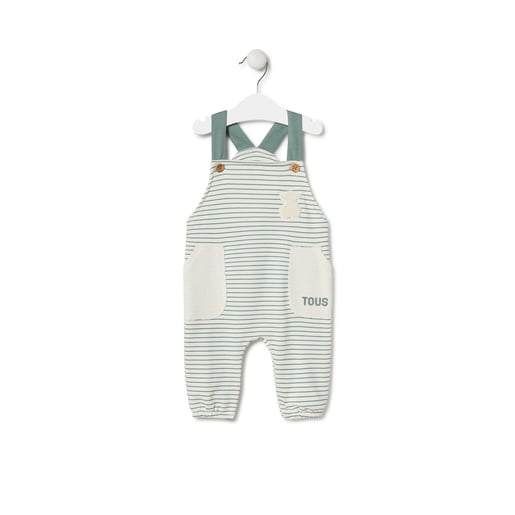 Baby romper in Classic green