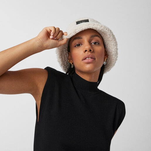 Beige Amaya Warm Hat