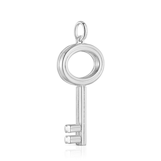 37 mm silver key motif Pendant TOUS Unlock