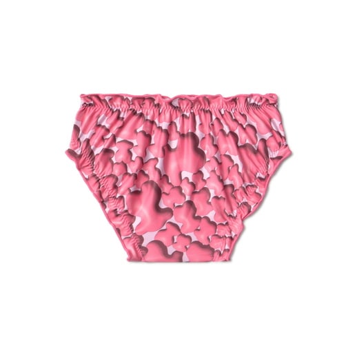 Girls bikini bottoms in Puff pink
