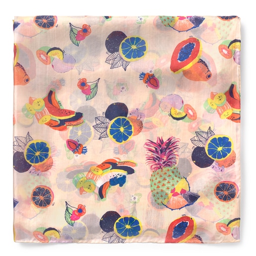 Foulard Tous Frutas Multicolor