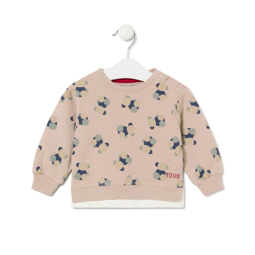 Sweatshirt Casual cor-de-rosa