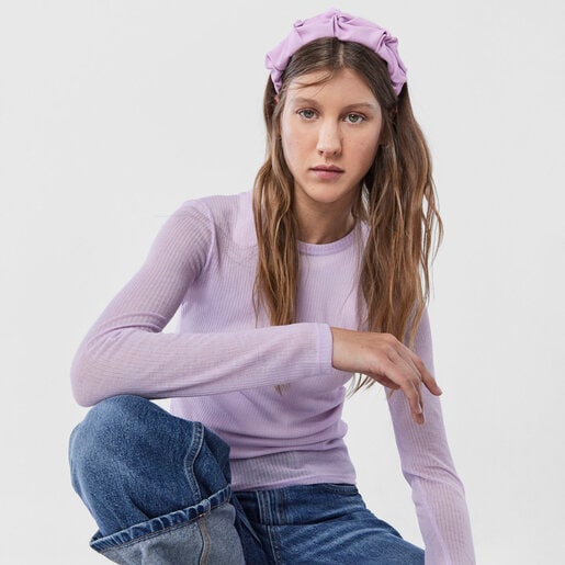 Mauve TOUS Net Headband