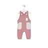 Baby romper in Soft pink