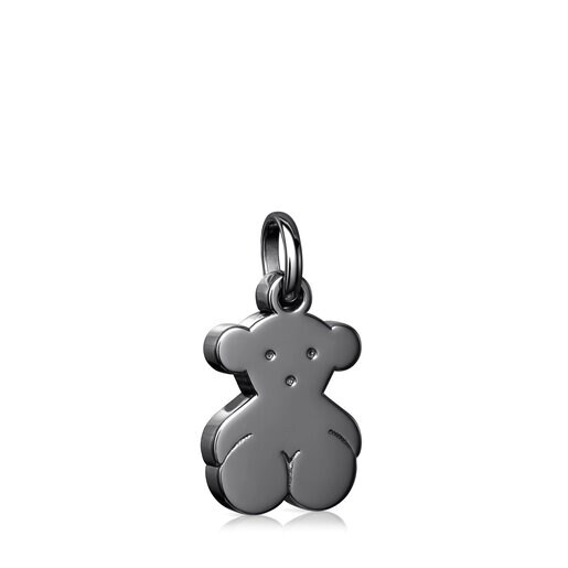 特価商品  ペンダント Sweet Dollsくま・19mm ブラックシルバー アクセサリー