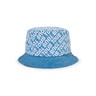 Boys sun hat in Logo blue