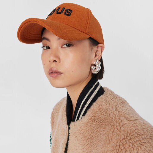 オレンジのキャップ TOUS Olympe