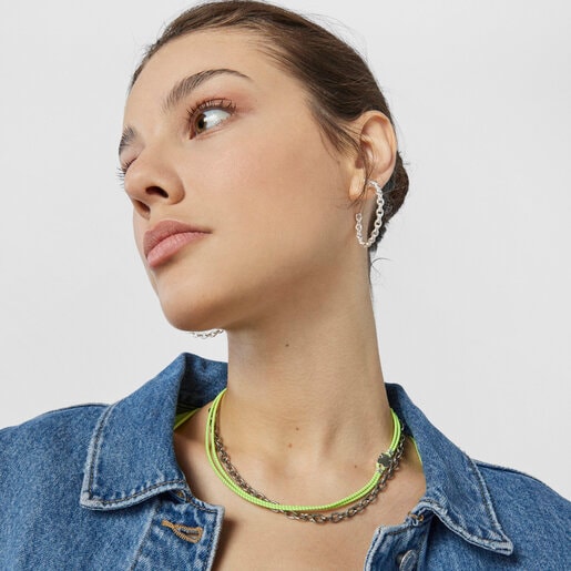 Collar elástico lima Sweet Dolls