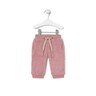 Fleece joggers in Casual pink