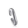 Anillo abierto de plata dark silver Line