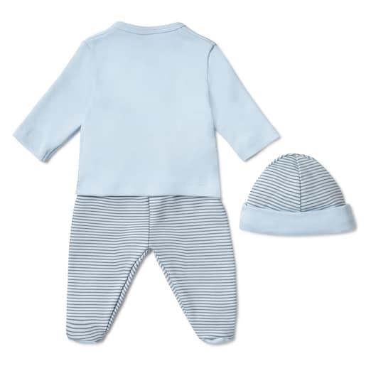 Classic Sky Blue newborn set