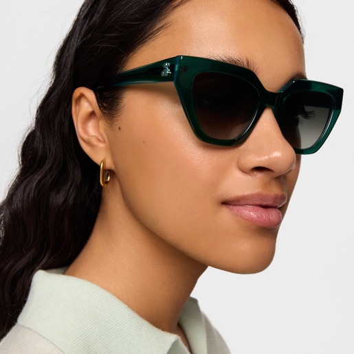 Green Sunglasses TOUS Bold Bear Color