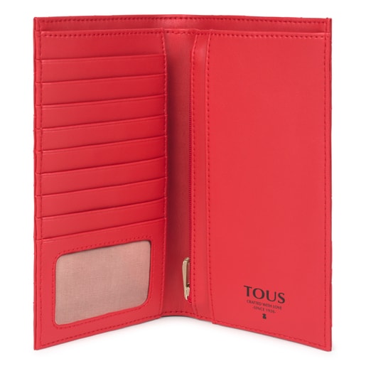 Portefeuille Kaos Dream grand rouge
