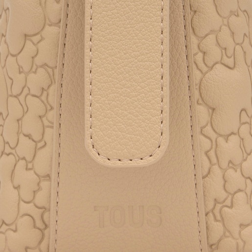 Sand-colored Crossbody bag TOUS Puffy Bear