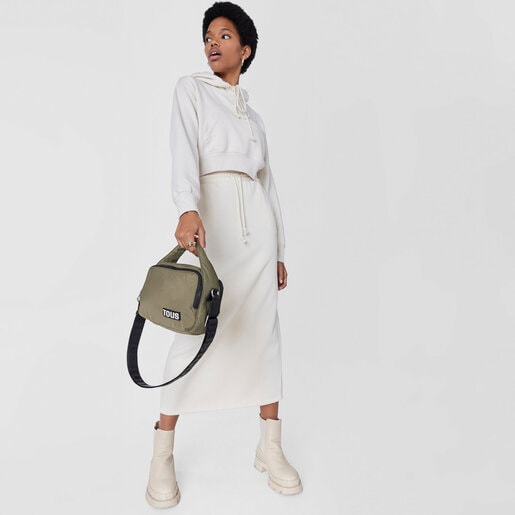 Bandolera caqui TOUS Carol Soft
