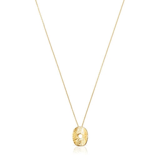 Silver vermeil Wicker Necklace | TOUS