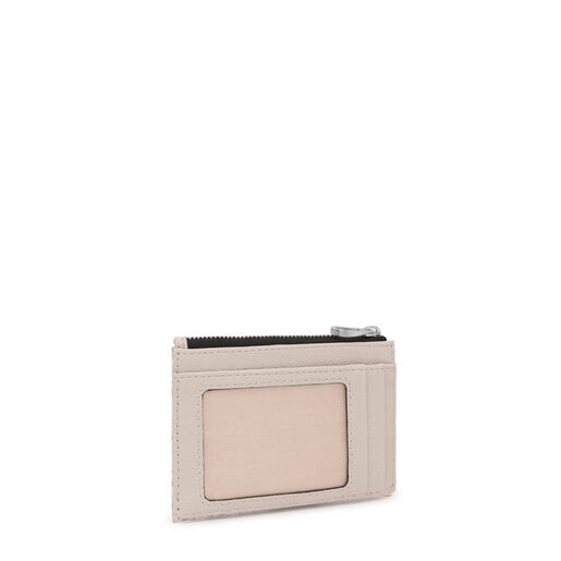 Light gray Change purse-cardholder Kaos Mini Evolution