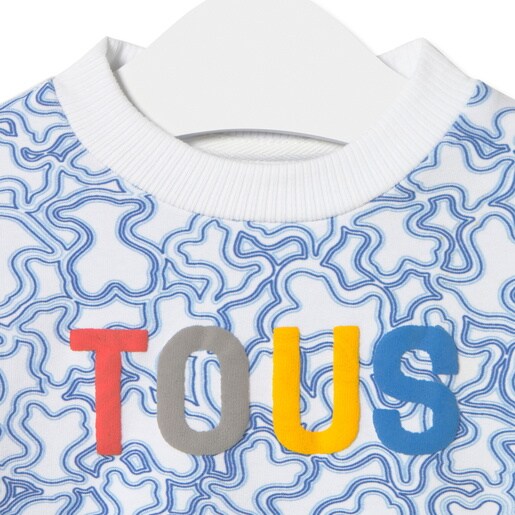 Sweatshirt in Kaos blue