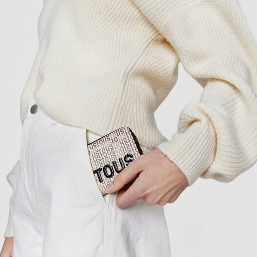 Monedero beige TOUS Cecilia