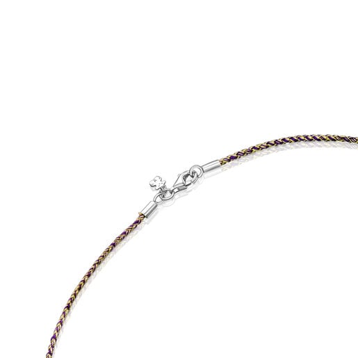 TOUS And braided thread Necklace with silver clasp Efecttous | Westland Mall