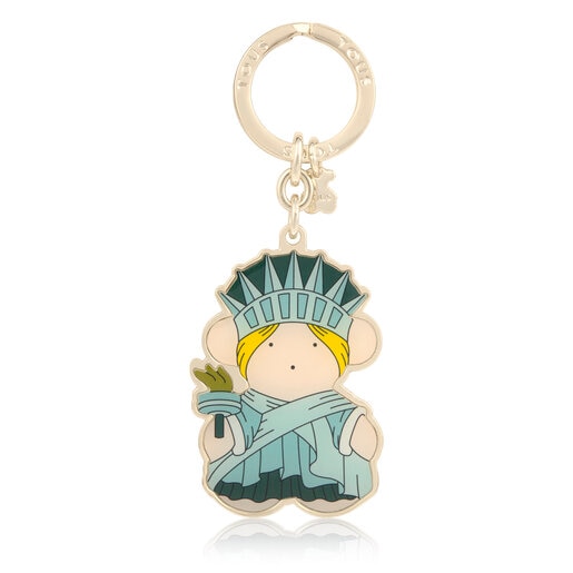 Multicolored Oso US Key ring