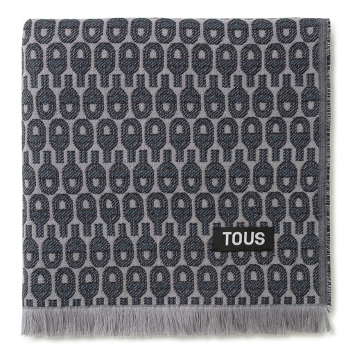 Foulard gris foncé TOUS MANIFESTO Essence