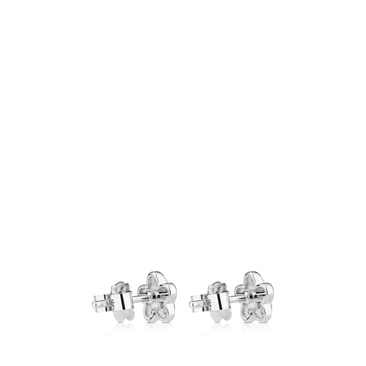White Gold TOUS Basics Earrings
