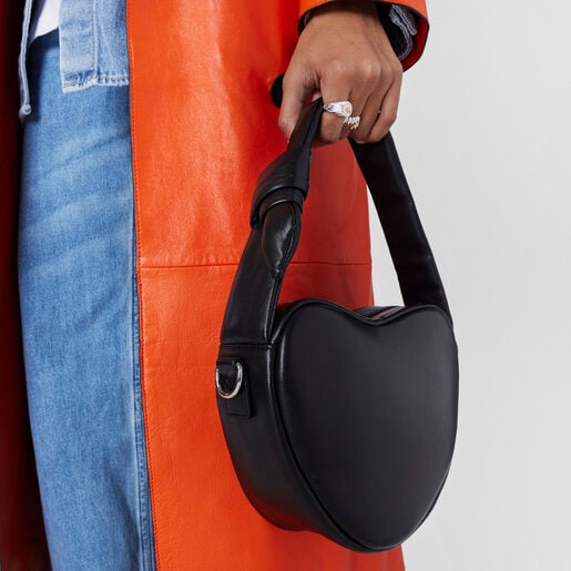 Bandolera negra corazón TOUS Carol