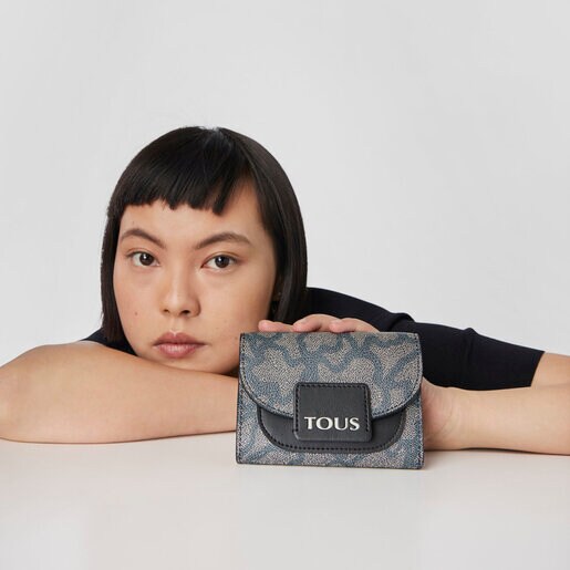 ארנק נשים Amaya Kaos Icon בצבע שחור