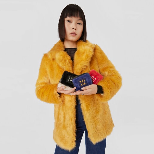 パープルのコインパース TOUS Balloon Wild