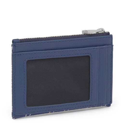 Monedero-Tarjetero Tous Logogram marino
