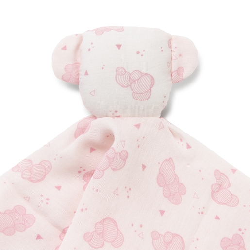 Baby comforter in Pic pink