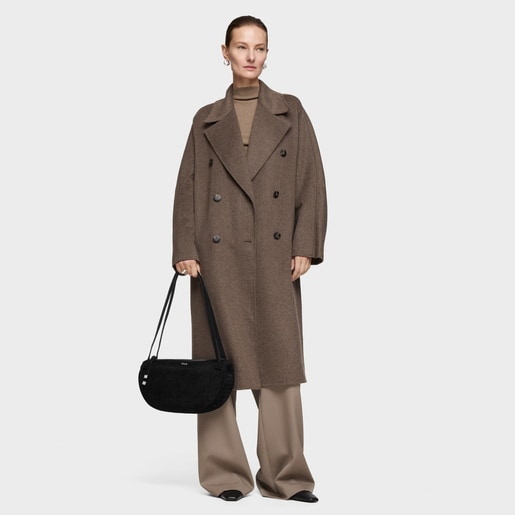 Black Shoulder bag TOUS Halfmoon