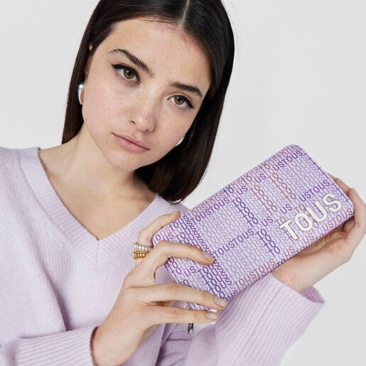 Billetera malva TOUS Cecilia