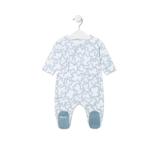 Babygrow de bebé Kaos azul