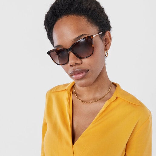 Havana colored Mesh Sunglasses