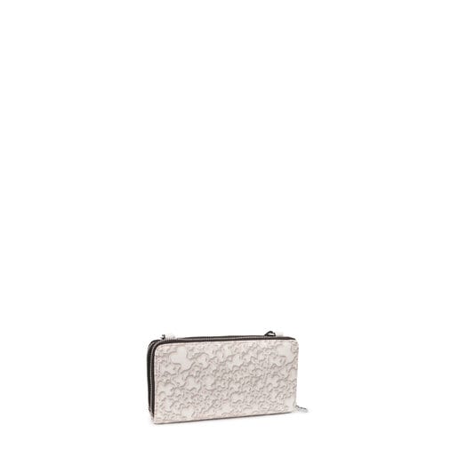 Billetera portamóvil gris Kaos Mini Evolution