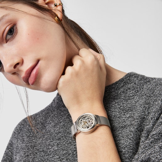 Автоматические стальные часы Rond