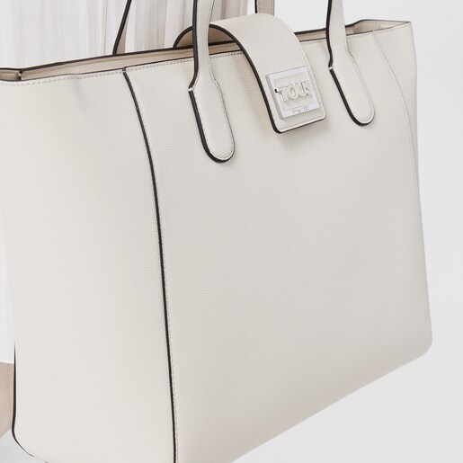 תיק סל TOUS Funny גדול בצבע בז'