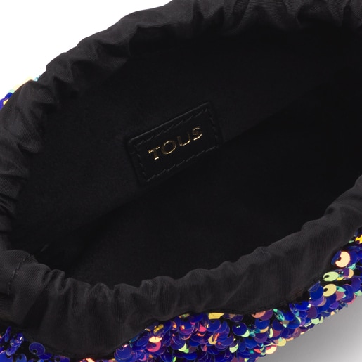 Mini multi-lilac Liz Bucket bag