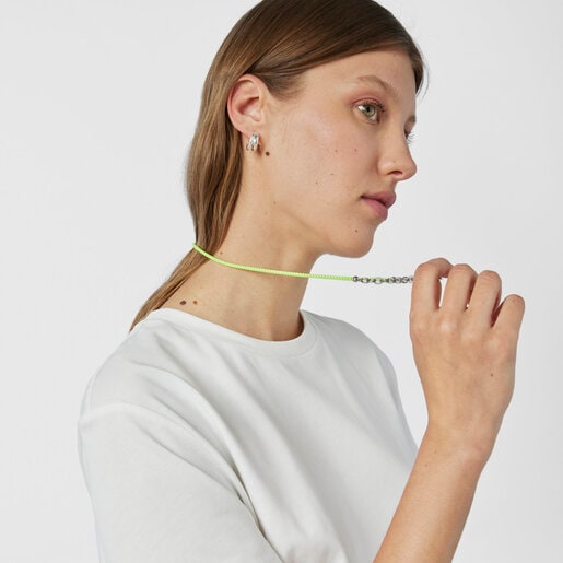 60 cm lime TOUS St. Tropez Elastic necklace