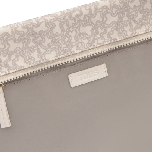 Pañalera beige Kaos Mini Lines Soft