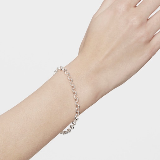 Silver Bracelet 17cm. TOUS Hold | TOUS