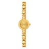Analog watch with gold-colored steel bracelet Bold Bear Round