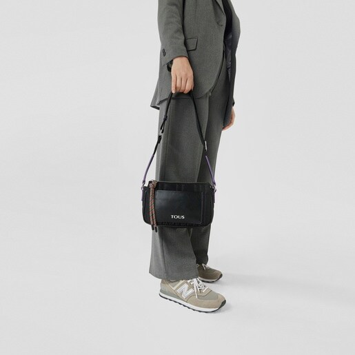 תיק צד TOUS Empire Padded בינוני בצבע שחור
